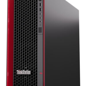 Lenovo ThinkStation P5 Intel® Xeon W w3-2425 32 GB DDR5-SDRAM 1 TB SSD Windows 11 Pro for Workstations Tower Stanowisko Czarny, Czerwony