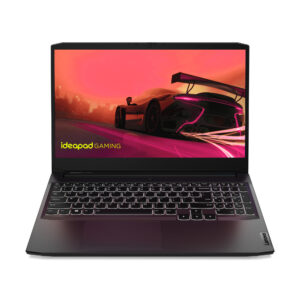 Lenovo IdeaPad Gaming 3 15ACH6 AMD Ryzen™ 5 5500H Laptop 39,6 cm (15.6") Full HD 8 GB DDR4-SDRAM 512 GB SSD NVIDIA GeForce RTX 2050 Wi-Fi 5 (802.11ac) Angielski Czarny
