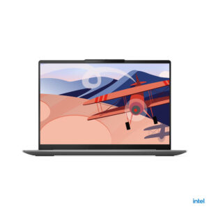 Lenovo Yoga Slim 6 14IAP8 Intel® Core™ i7 i7-1260P Laptop 35,6 cm (14") WUXGA 16 GB LPDDR5-SDRAM 512 GB SSD Wi-Fi 6E (802.11ax) Windows 11 Home Angielski Szary