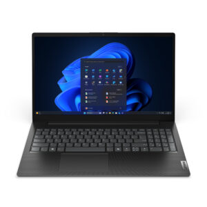 Lenovo V15 G6 ARP AMD Ryzen™ 5 150 Laptop 39,6 cm (15.6") Full HD 8 GB DDR5-SDRAM 256 GB SSD Wi-Fi 6 (802.11ax) Windows 11 Pro Niemiecki Czarny