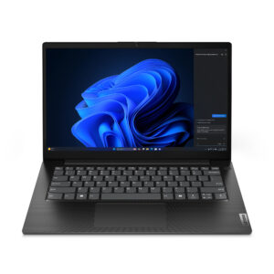 Lenovo V14 G5 IRL Intel® Core™ i3 i3-1315U Laptop 35,6 cm (14") Full HD 8 GB DDR5-SDRAM 256 GB SSD Wi-Fi 6 (802.11ax) Windows 11 Pro Francuski Czarny