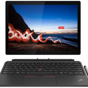Lenovo ThinkPad X12 Detachable Gen 2 Intel Core Ultra 5 134U Hybryda (2w1) 31,2 cm (12.3") Ekran dotykowy Full HD+ 16 GB LPDDR5x-SDRAM 512 GB SSD Wi-Fi 6E (802.11ax) Windows 11 Pro Niemiecki Czarny