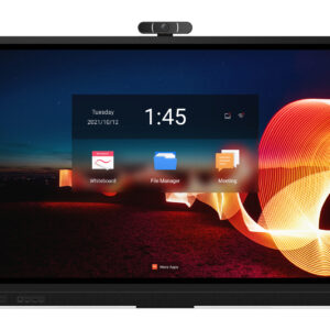 Lenovo ThinkVision T65 monitor komputerowy 165,1 cm (65") 3840 x 2160 px 4K Ultra HD LED Ekran dotykowy Czarny