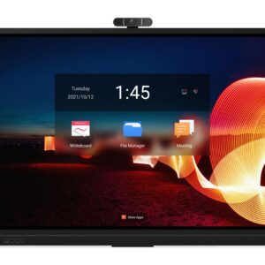 ThinkVision T75 interactive whiteboard LFD  75" 4K IPS 60Hz 8ms 400cd 1200:1 MT 20 points Speakers 4K webcam Mic