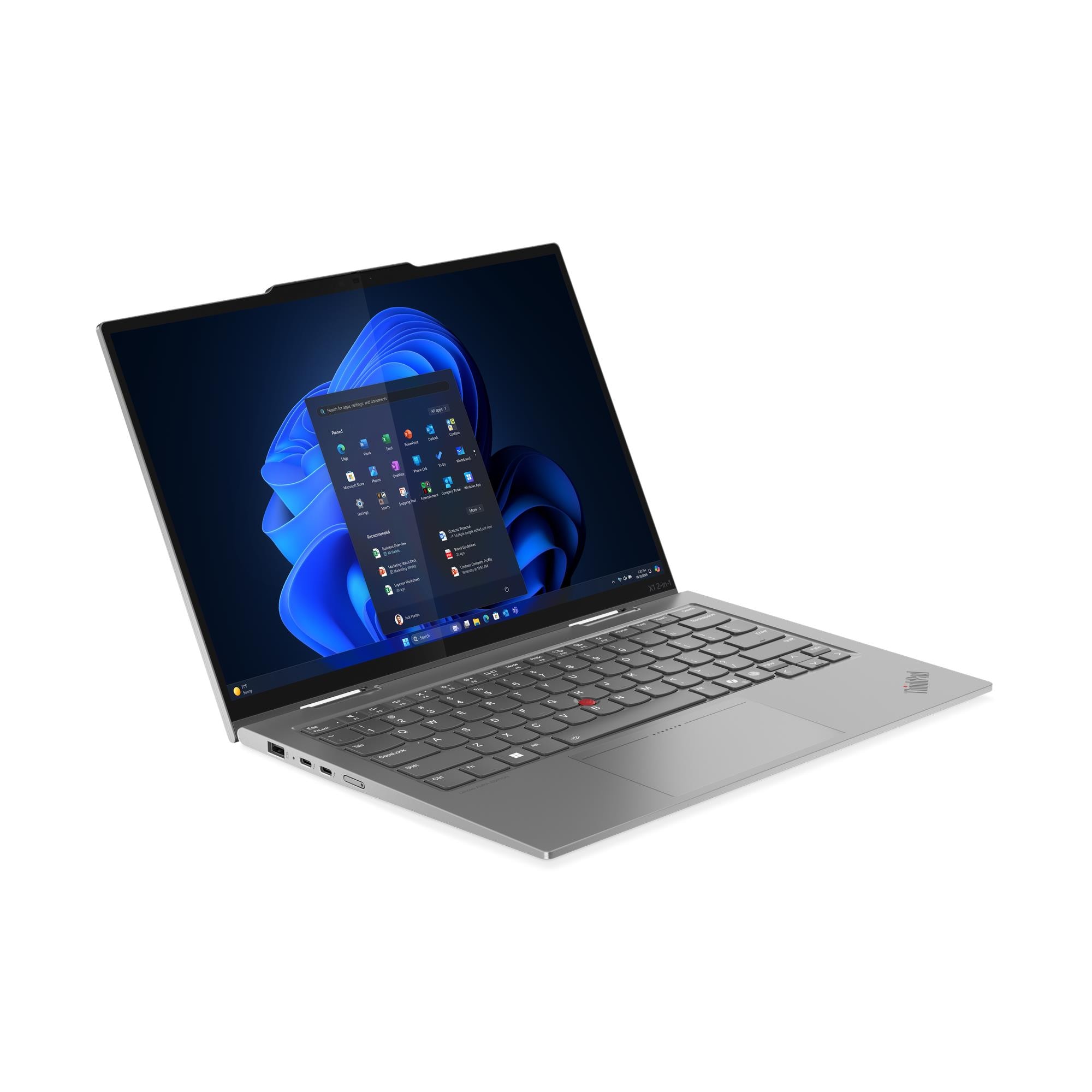 Lenovo ThinkPad X1 2-w-1 G10, Intel® Core™ Ultra 7 258V, 14" 2.8K Dotykowy, W11P64 ROM/ENG, 32.0GB, 1x2TB SSD, QuectelRM520NGL, Intel® BE201 vPro, 3 Ogniwa Li-i - obrazek 4