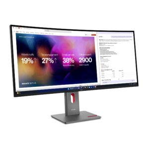 Lenovo ThinkVision P40WD-40 monitor komputerowy 100,8 cm (39.7") 5120 x 2160 px WUHD LED Czarny