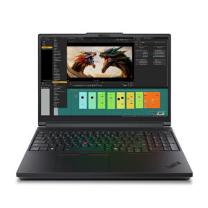 Lenovo ThinkPad P16 Gen 3 Intel Core Ultra 7 255HX Laptop 40,6 cm (16") WUXGA 32 GB DDR5-SDRAM 1 TB SSD NVIDIA RTX PRO 2000 Blackwell Wi-Fi 7 (802.11be) Windows 11 Pro Niemiecki Czarny